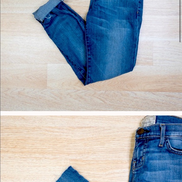Current/Elliott The Rolled Skinny Bleecker Jeans - Picture 2 of 2